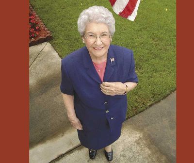 One of Fayette’s patriots, Helen Denton. Photo/Special. One of Fayette’s patriots, Helen Denton. Photo/Special.