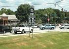 The intersection of Ga. highways 54 and 74 in Peachtree city, the top site for traffic accidents. Photo/Ben Nelms.